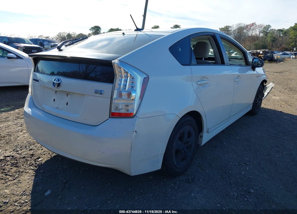 2010 TOYOTA PRIUS VIN: JTDKN3DU1A0109772