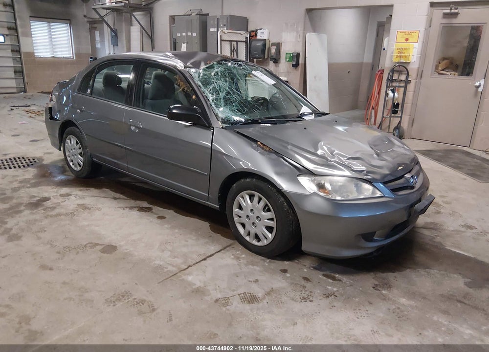 2004 HONDA CIVIC LX VIN: 1HGES16544L022288