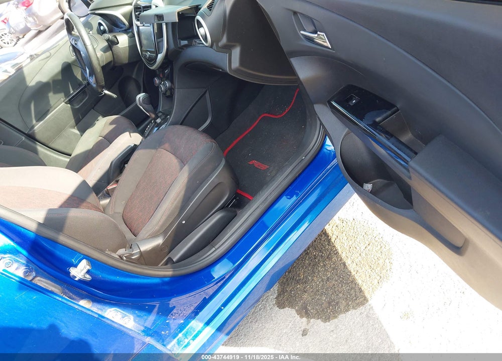 2017 CHEVROLET SONIC LT AUTO VIN: 1G1JD6SB5H4110002