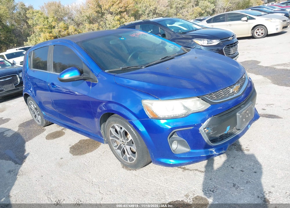 2017 CHEVROLET SONIC LT AUTO VIN: 1G1JD6SB5H4110002