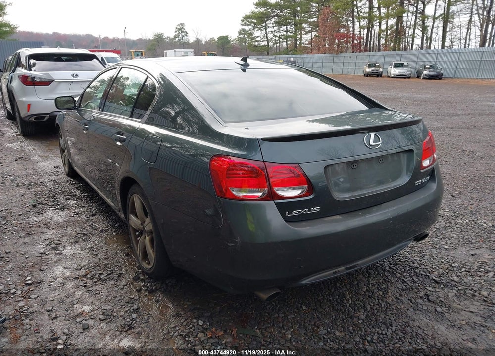 2007 LEXUS GS 350 VIN: JTHBE96S070025674