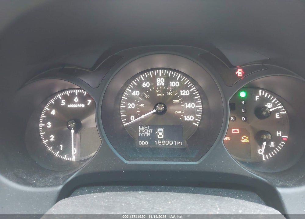2007 LEXUS GS 350 VIN: JTHBE96S070025674