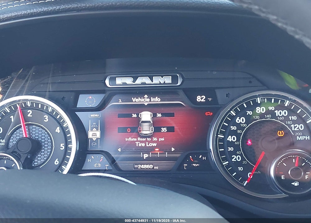 2025 RAM 1500 VIN: 1C6SRFJP5SN567489