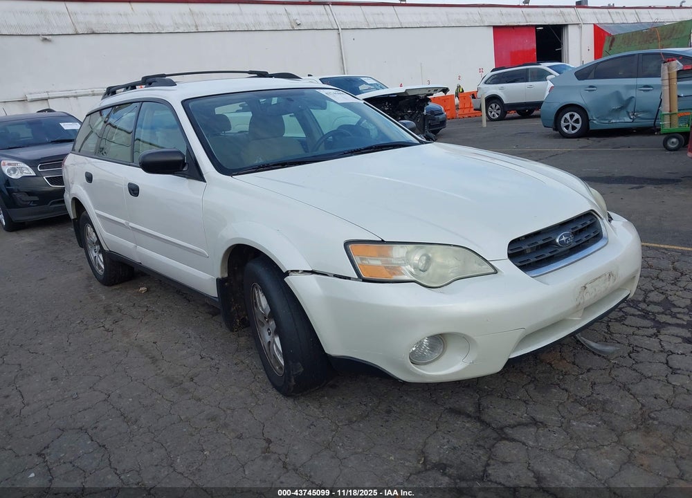 2006 SUBARU OUTBACK 2.5I VIN: 4S4BP61C067314839