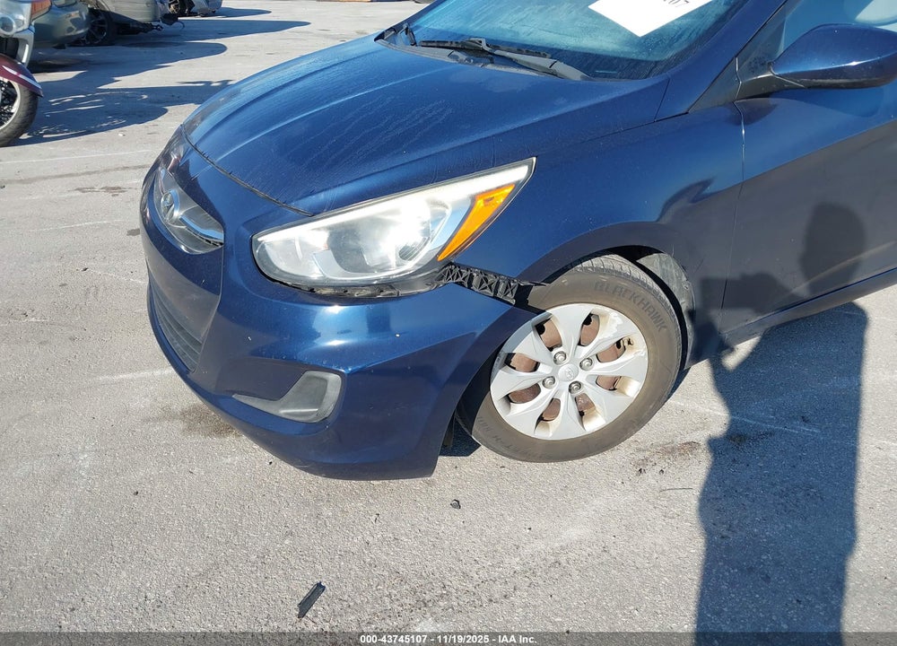 2015 HYUNDAI ACCENT VIN: KMHCT4AE6FU803110