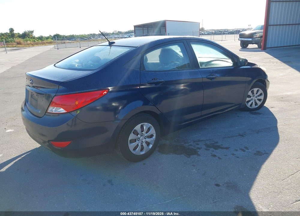 2015 HYUNDAI ACCENT VIN: KMHCT4AE6FU803110