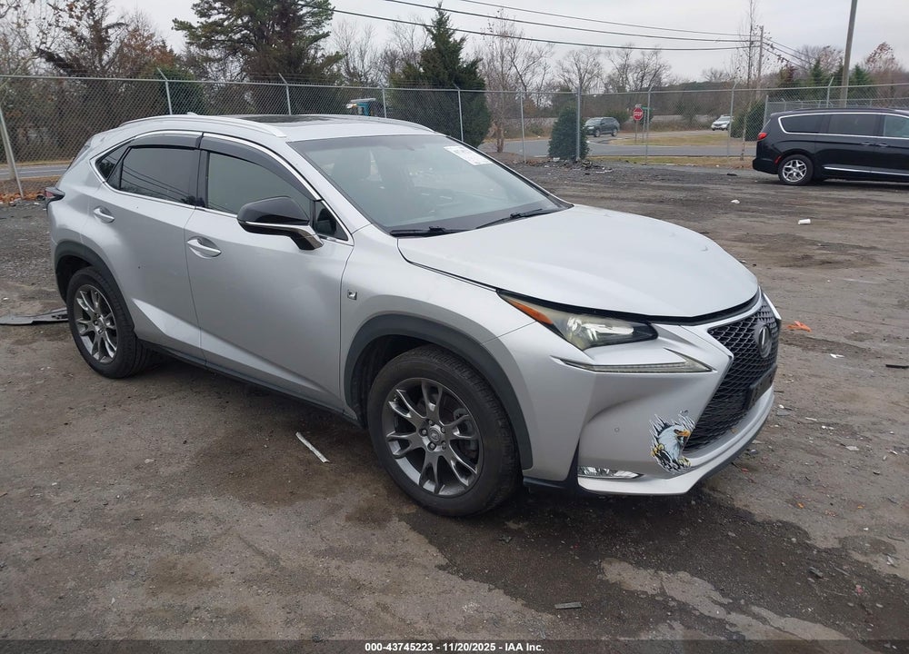 2015 LEXUS NX 200T F SPORT VIN: JTJYARBZ1F2003919