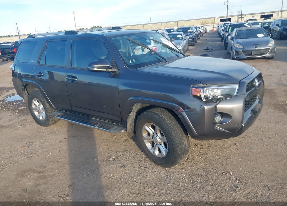 2019 TOYOTA 4RUNNER SR5 PREMIUM VIN: JTEZU5JR7K5196896