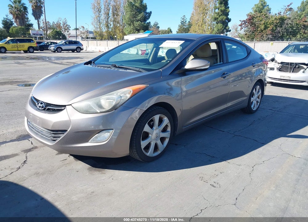 2011 HYUNDAI ELANTRA VIN: 5NPDH4AE0BH001277