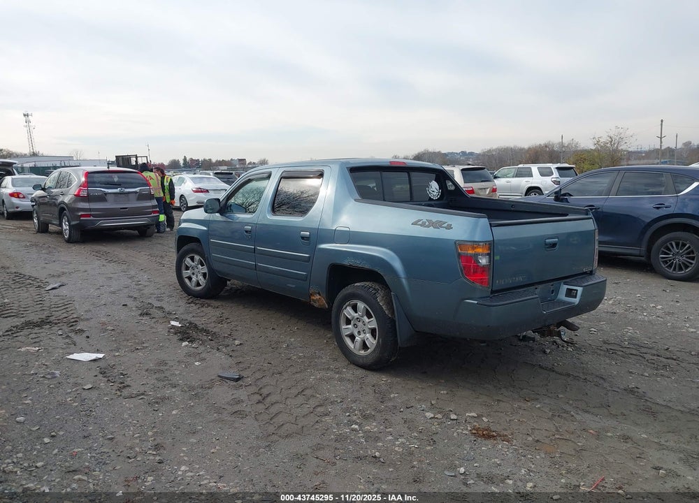 2006 HONDA RIDGELINE RTS VIN: 2HJYK164X6H505542