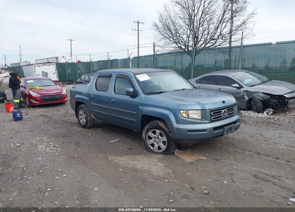 2006 HONDA RIDGELINE RTS VIN: 2HJYK164X6H505542