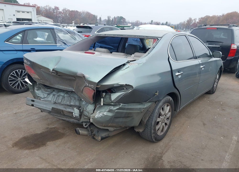 2004 LEXUS ES 330 VIN: JTHBA30G745020094