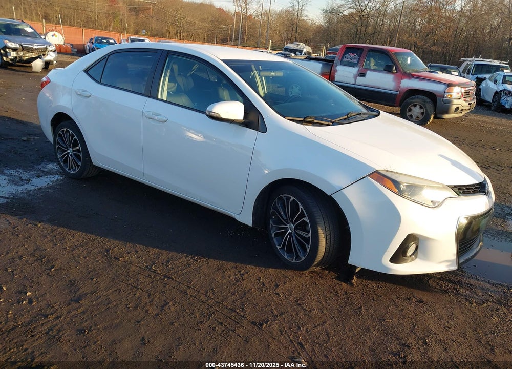 2016 TOYOTA COROLLA S PLUS VIN: 2T1BURHE2GC540452