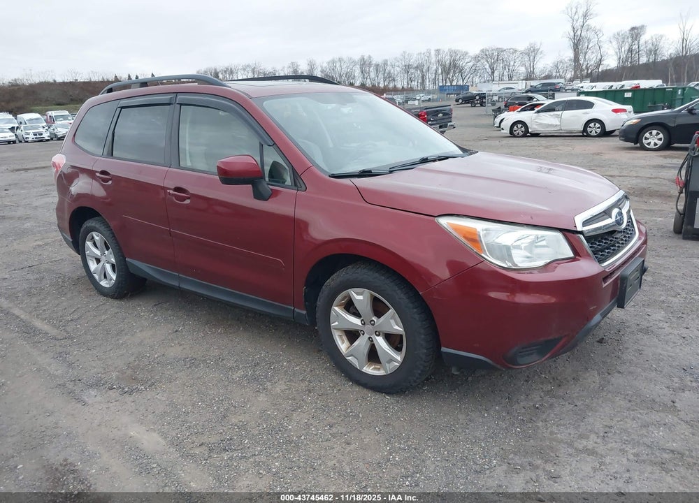 2015 SUBARU FORESTER 2.5I PREMIUM VIN: JF2SJADC2FH421911