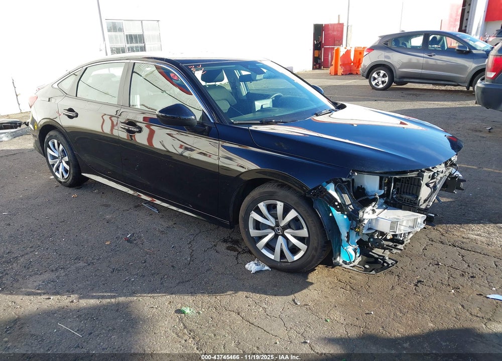 2025 HONDA CIVIC LX VIN: 2HGFE2F26SH597252