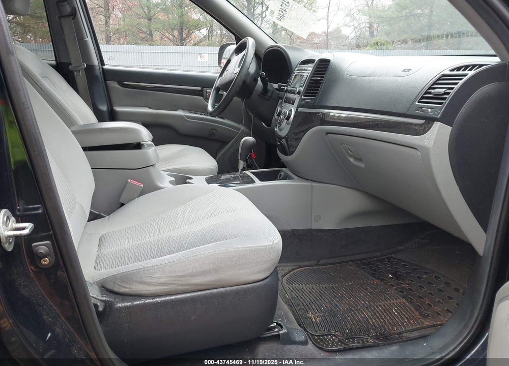 2009 HYUNDAI SANTA FE GLS VIN: 5NMSG13D89H259258