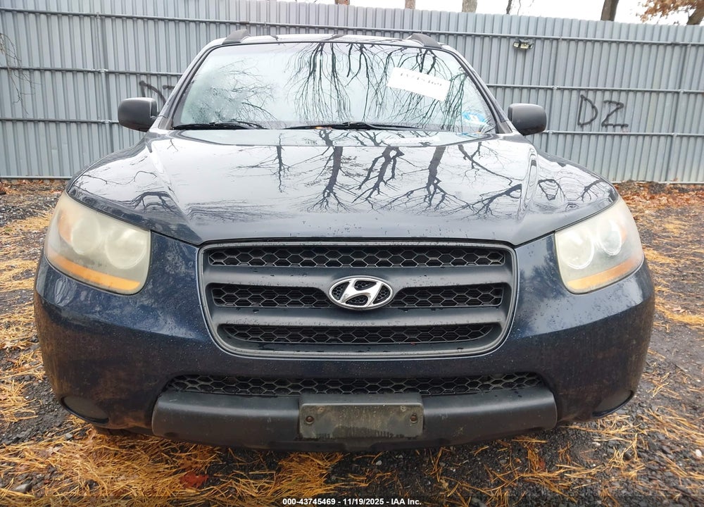 2009 HYUNDAI SANTA FE GLS VIN: 5NMSG13D89H259258