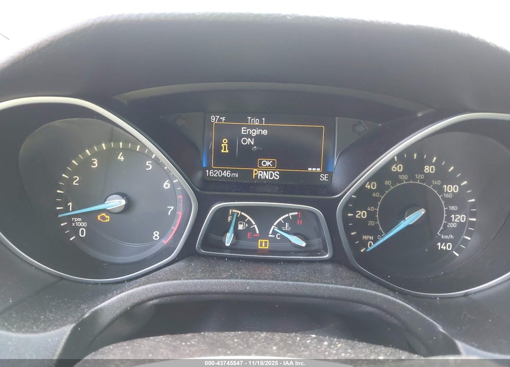 2015 FORD FOCUS SE VIN: 1FADP3F25FL259622