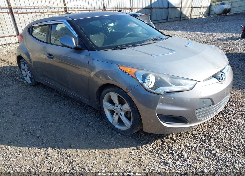 2014 HYUNDAI VELOSTER BASE W/BLACK VIN: KMHTC6ADXEU183444