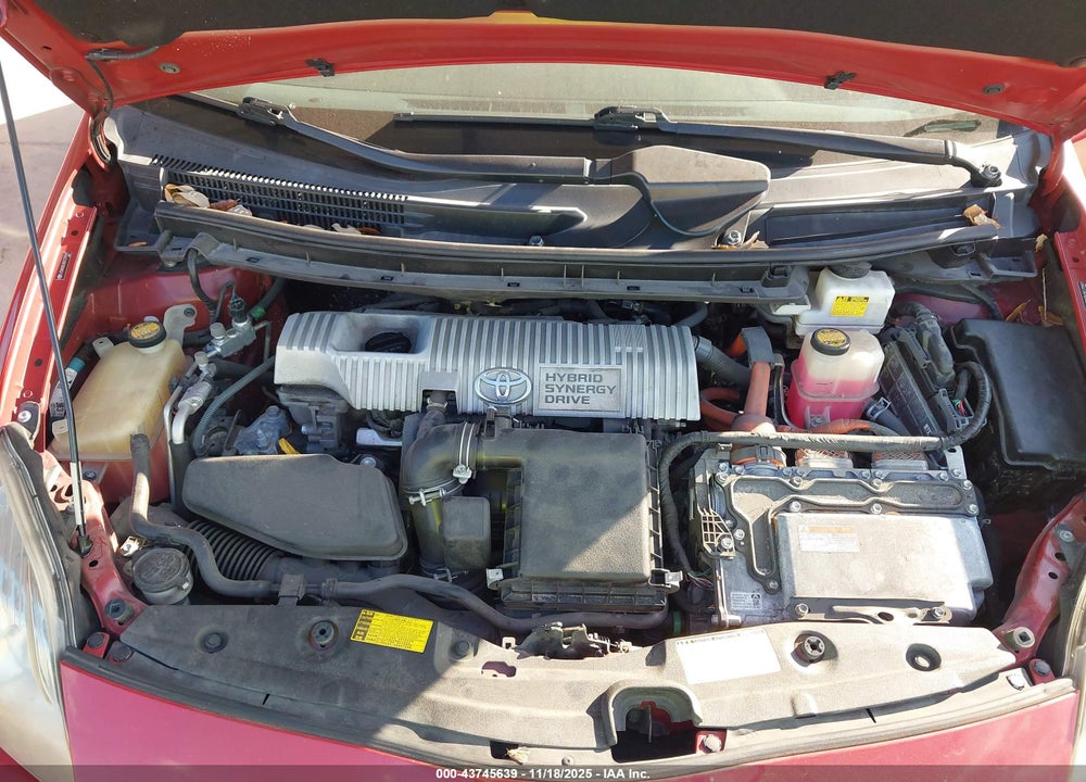 2011 TOYOTA PRIUS TWO VIN: JTDKN3DU5B1379597