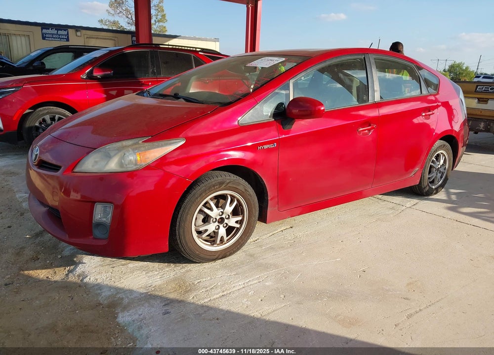 2011 TOYOTA PRIUS TWO VIN: JTDKN3DU5B1379597