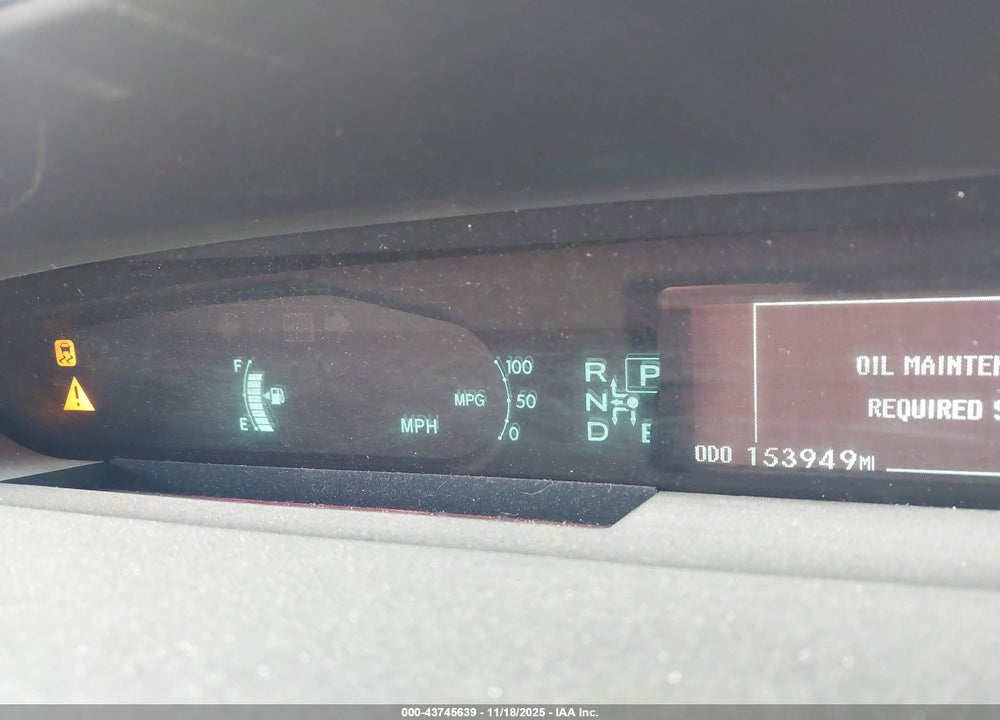 2011 TOYOTA PRIUS TWO VIN: JTDKN3DU5B1379597