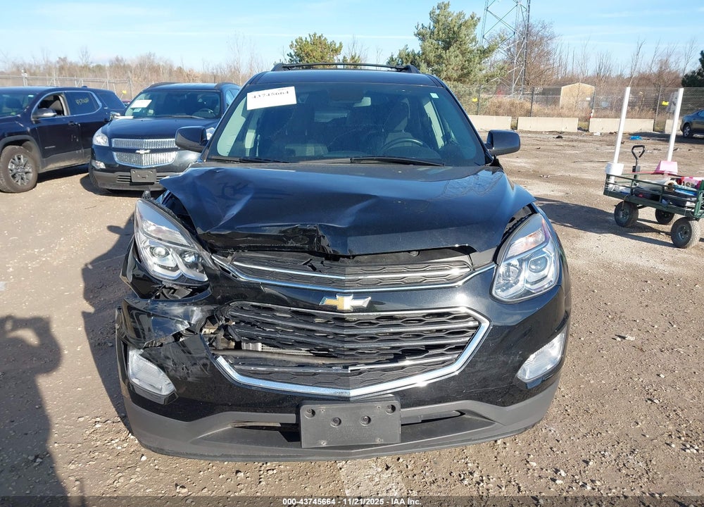 2016 CHEVROLET EQUINOX LT VIN: 2GNALCEK9G6235481