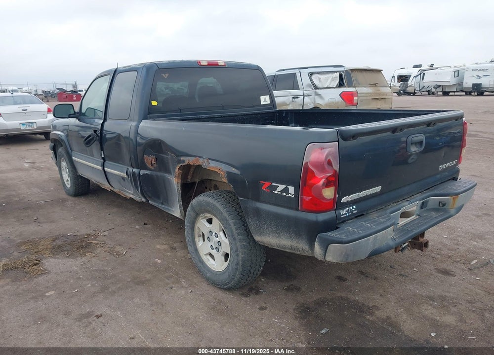 2003 CHEVROLET SILVERADO 1500 LT VIN: 1GCEK19T83E375421