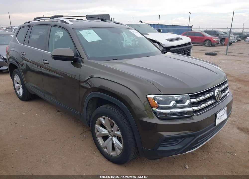 2019 VOLKSWAGEN ATLAS 2.0T S VIN: 1V2AP2CA8KC588987
