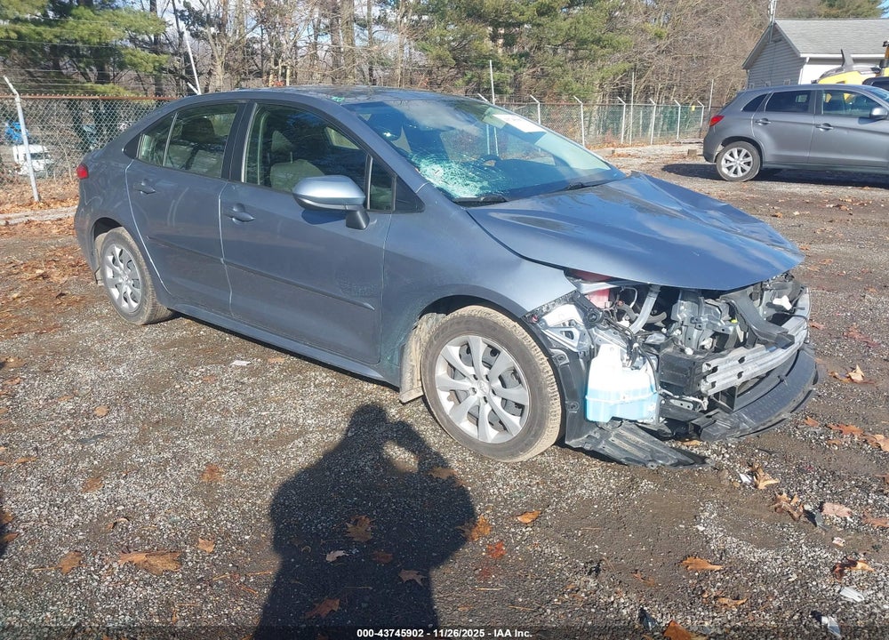 2022 TOYOTA COROLLA LE VIN: JTDEPMAE8NJ222841