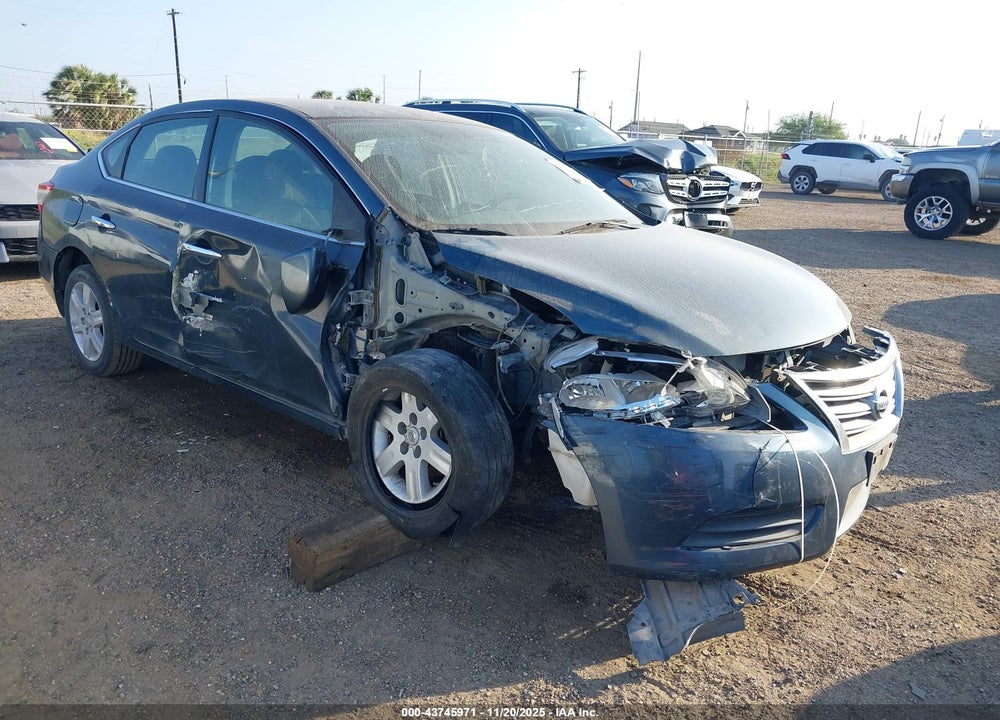 2014 NISSAN SENTRA SV VIN: 3N1AB7AP6EY232962