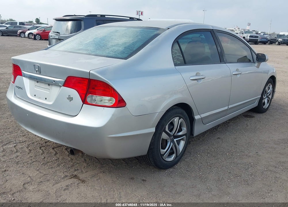 2009 HONDA CIVIC LX VIN: 2HGFA16589H348865