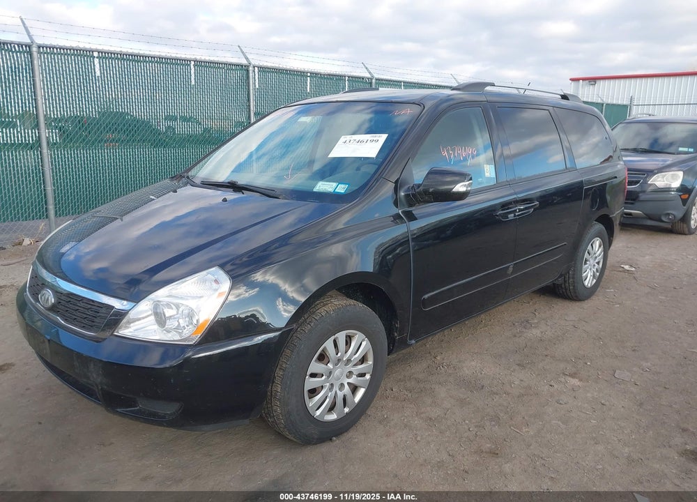 2012 KIA SEDONA LX VIN: KNDMG4C7XC6458806