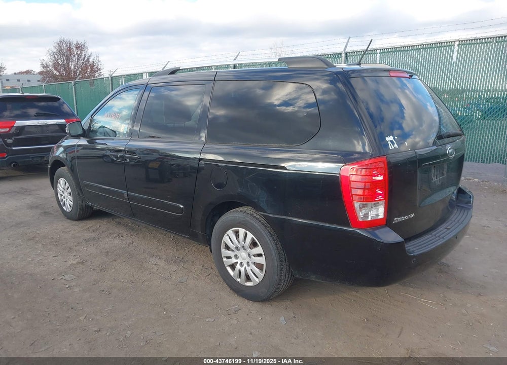 2012 KIA SEDONA LX VIN: KNDMG4C7XC6458806