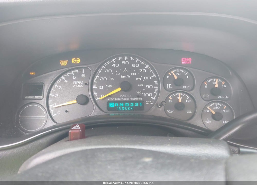 2000 CHEVROLET SILVERADO 1500 VIN: 1GCEK14V2YZ210148