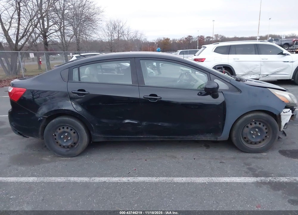 2013 KIA RIO LX VIN: KNADM4A33D6282463