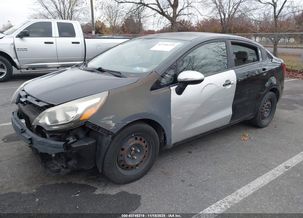 2013 KIA RIO LX VIN: KNADM4A33D6282463