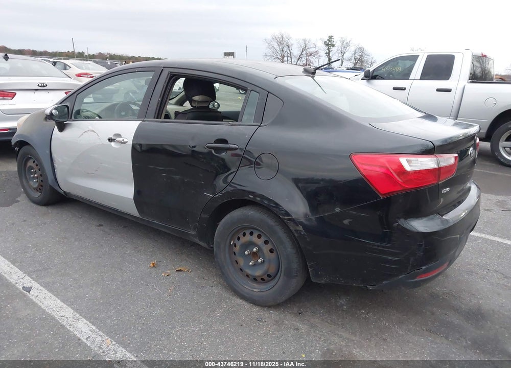 2013 KIA RIO LX VIN: KNADM4A33D6282463