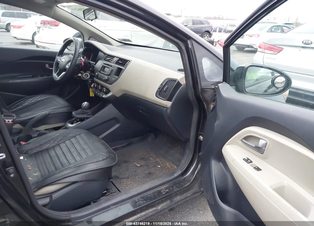 2013 KIA RIO LX VIN: KNADM4A33D6282463