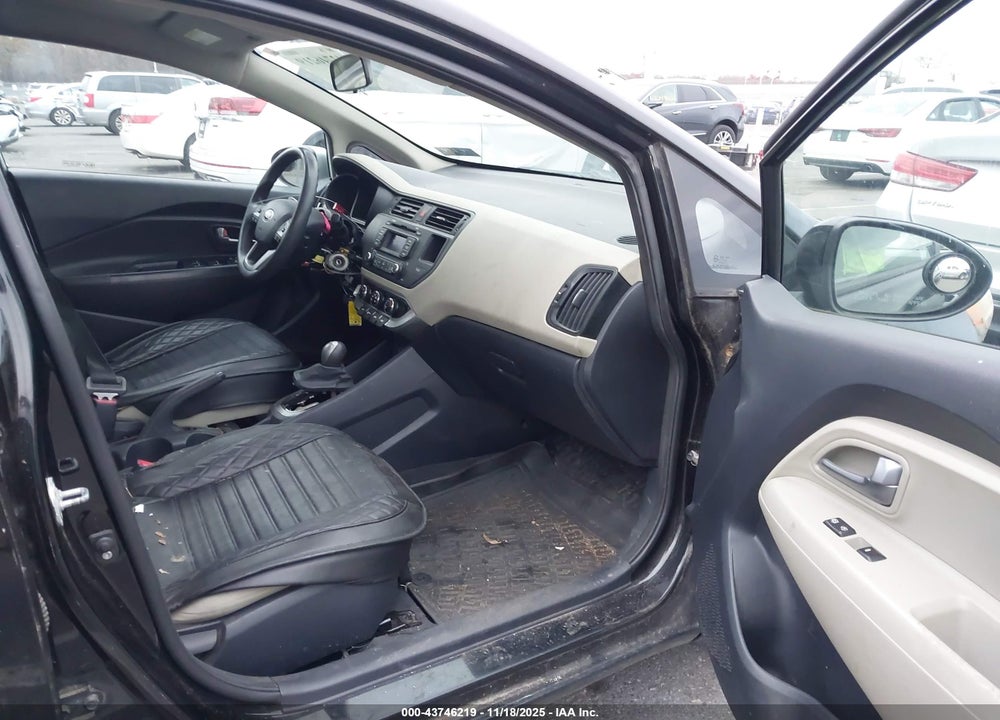 2013 KIA RIO LX VIN: KNADM4A33D6282463