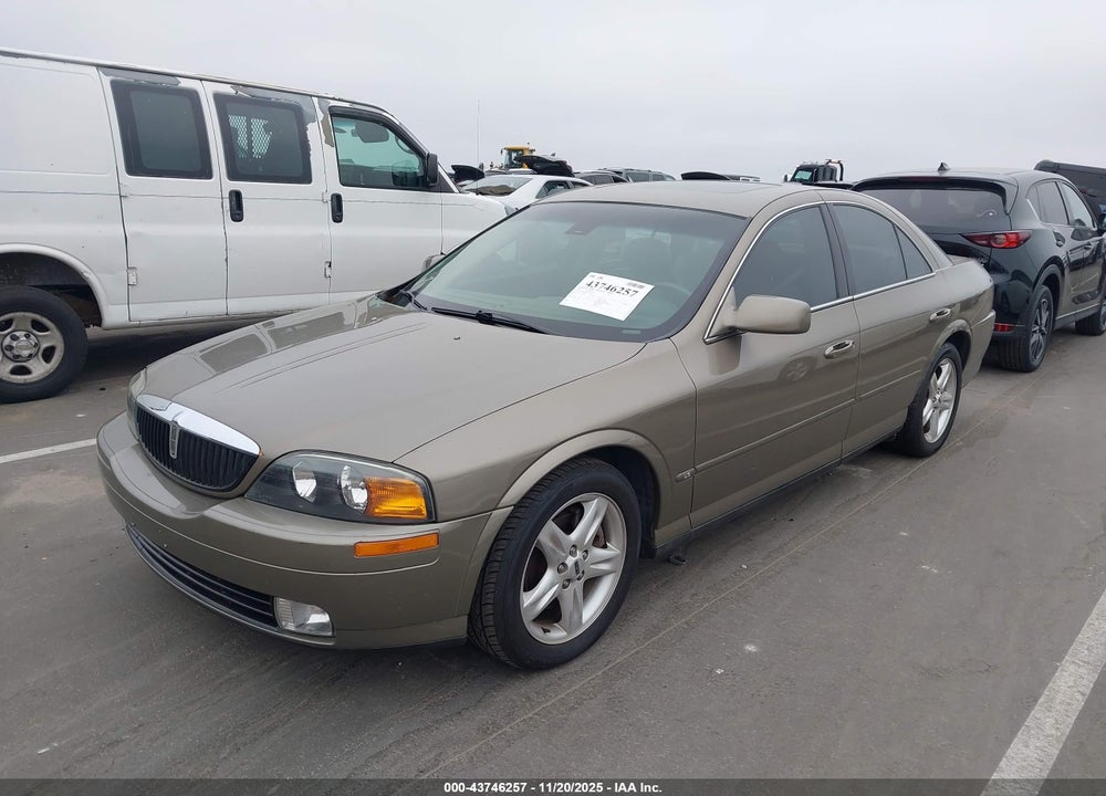 2001 LINCOLN LS V6 AUTO/V6 MANUAL VIN: 1LNHM86S21Y690413