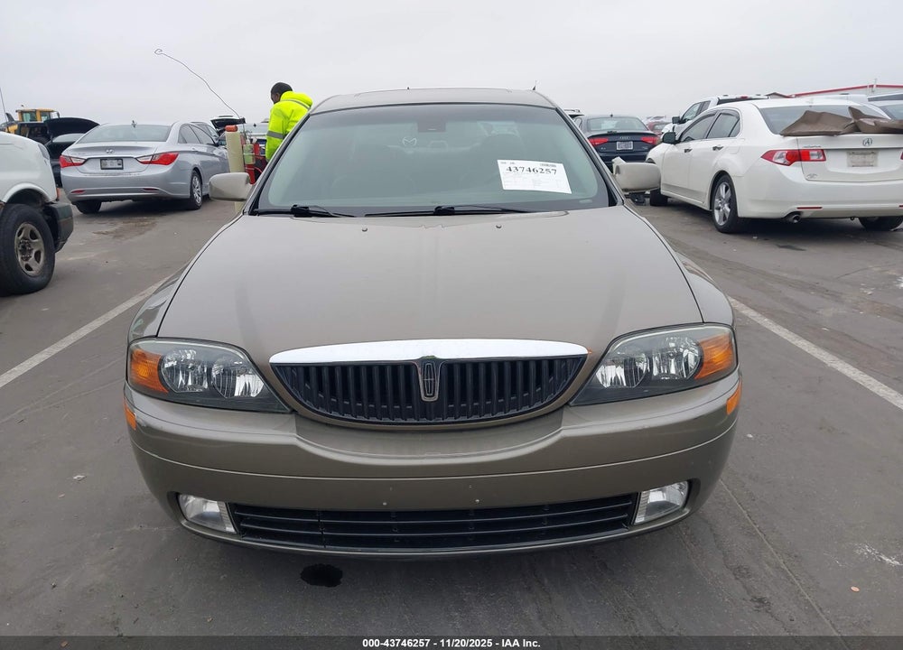 2001 LINCOLN LS V6 AUTO/V6 MANUAL VIN: 1LNHM86S21Y690413