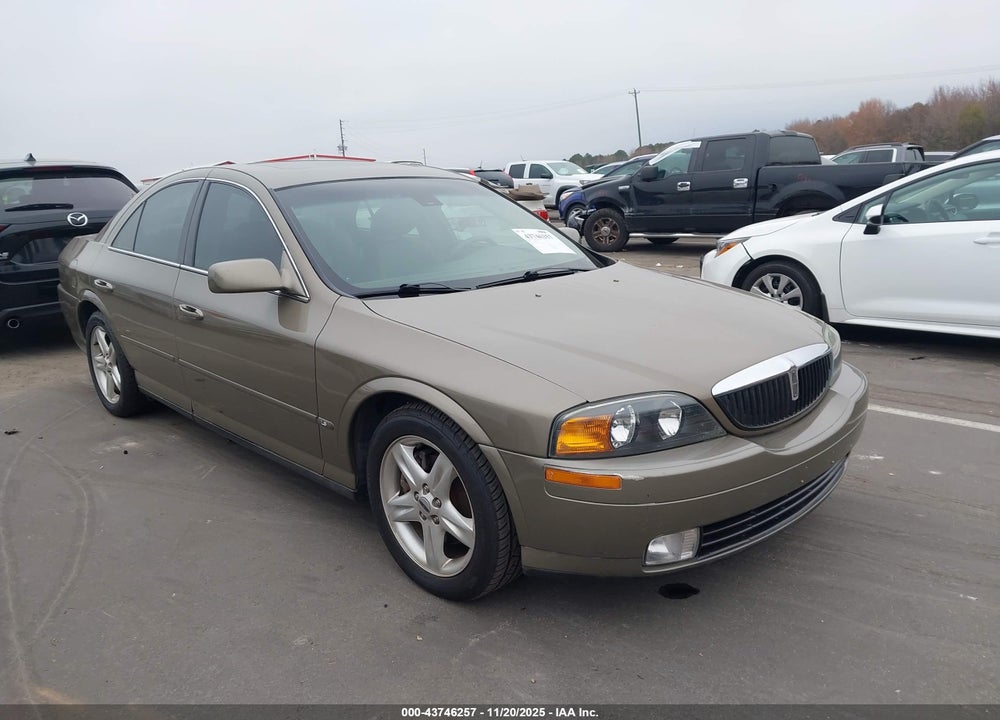 2001 LINCOLN LS V6 AUTO/V6 MANUAL VIN: 1LNHM86S21Y690413