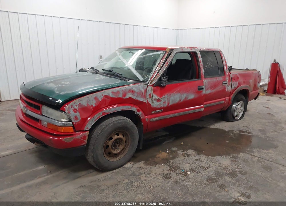 2004 CHEVROLET S-10 LS VIN: 1GCDT13X14K131665