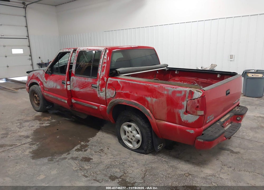2004 CHEVROLET S-10 LS VIN: 1GCDT13X14K131665