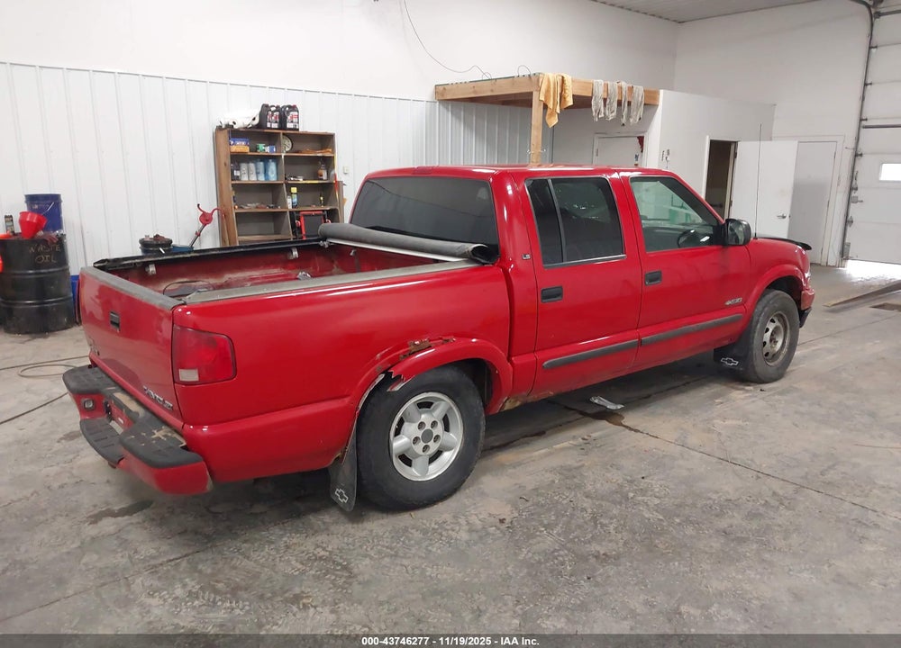 2004 CHEVROLET S-10 LS VIN: 1GCDT13X14K131665