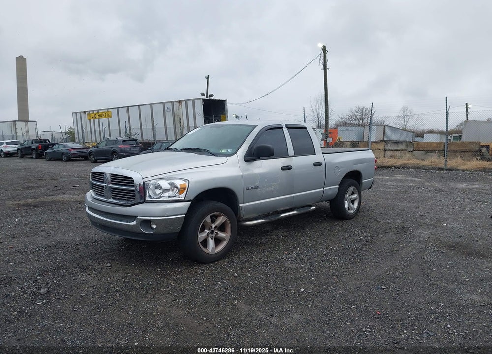 2008 DODGE RAM 1500 SLT VIN: 1D7HU18N18S606796