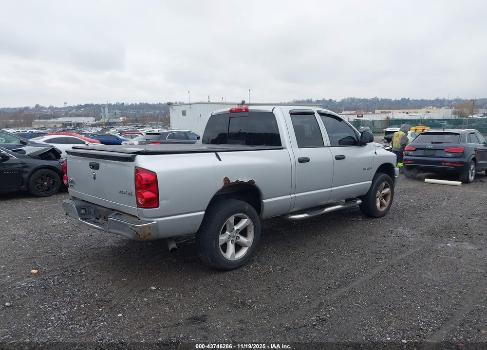 2008 DODGE RAM 1500 SLT VIN: 1D7HU18N18S606796
