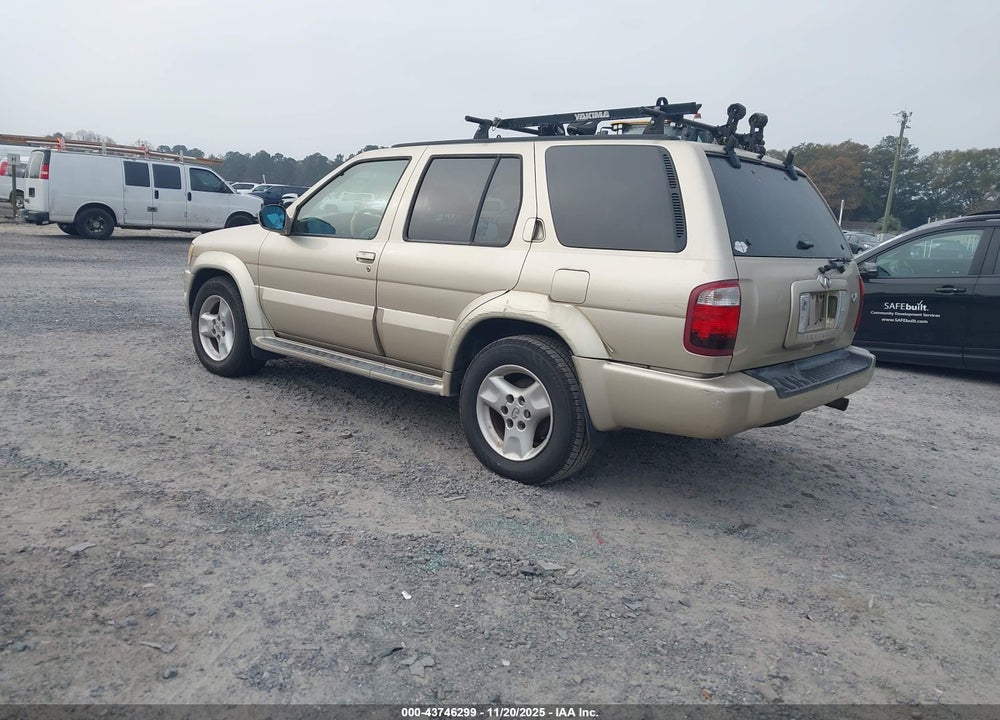 2001 INFINITI QX4 LUXURY VIN: JNRDR07Y81W111199