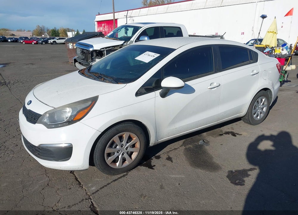 2016 KIA RIO LX VIN: KNADM4A34G6646748